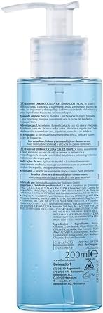Eucerin DermatoCLEAN [HYALURON] Facial Cleansing Gel (200ml), Daily Gentle Makeup Remover, Moisturizing Hyaluronic Acid Formula for Combination and Normal Skin