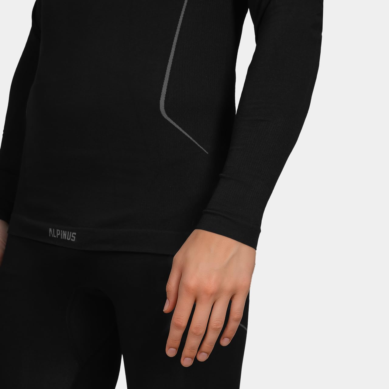 Alpinus - Thermounterwäsche Set Herren Lakdah, Funktionsunterwäsche | Schnelltrocknend, Thermo Unterwäsche mit Belüftungszonen, Thermowäsche, Funktionswäsche, Thermal Underwear