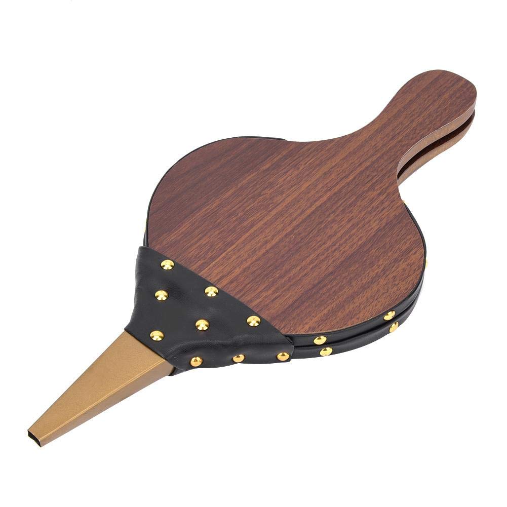 HEEPDD Mantice per Camino, soffietto in legno massello manuale Craft Fast Starter per barbecue Camino Camino Pit Wood Stufa da campeggio da esterno