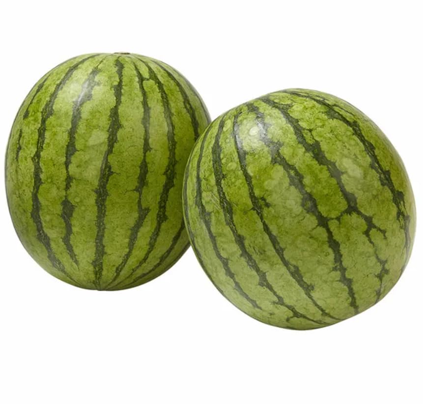 Mini Watermelon, 2-count, Juicy and Sweet: Enjoy the quintessential summer treat with this refreshingly juicy and naturally sweet watermelon.