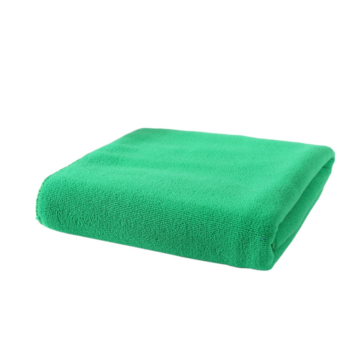 VALICLUD Large Microfiber Bath Towel Quick Drying Spa Beach Shower Towel for Camping and Travel Soft Absorbent Green Color for Bathing and Swimming Activities