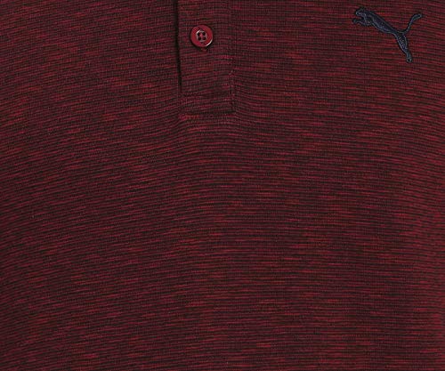 Image of Puma Mens Slub Sports Polo T-Shirt