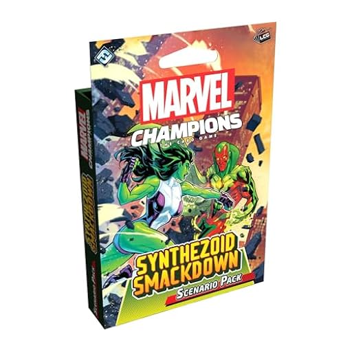 Asmodee Marvel Champions The Card Game Synthezoid Smackdown Scenario Pack - She-Hulk vs. Vision Civil War, juego de estrategia cooperativa para niños y adultos, a partir de 14 años, 1-4 jugadores, 45 | Ya disponible en tu tienda friki favorita! En mundofriki.es! Asmodee Marvel Champions The Card Game Synthezoid Smackdown Scenario Pack - She-Hulk vs. Vision Civil War, juego de estrategia cooperativa para niños y adultos, a partir de 14 años, 1-4 jugadores, 45 | Ya disponible en tu tienda friki favorita! En mundofriki.es!