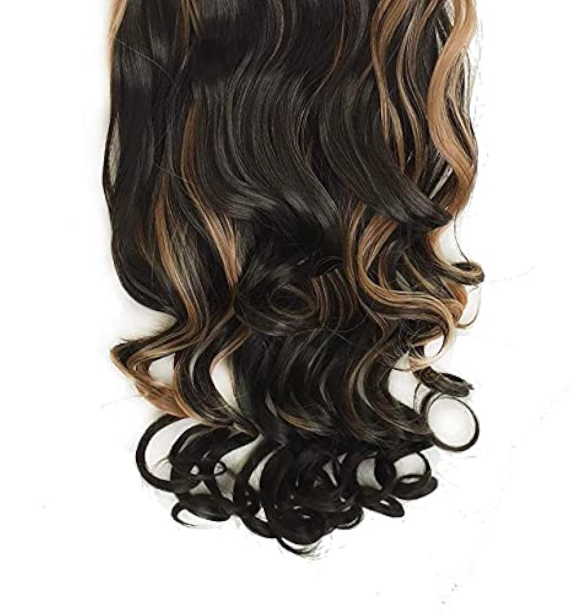 ASG 5 Clip Based Synthetic Curly/Wavy Hair Extension