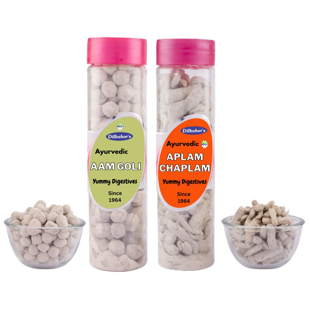 Dilbahar Yummy Digestive Aam Goli(210g) & Aplam Chaplam(165g) (B018S1N2TS) Amazon Price History, Amazon Price Tracker