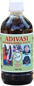 African Totto Ayurvedic Hair Care Adivasi Herbal Hair Oil - 100ml | Hairfall, Hair Repair, Scalp Care, Haircare 100ml pack