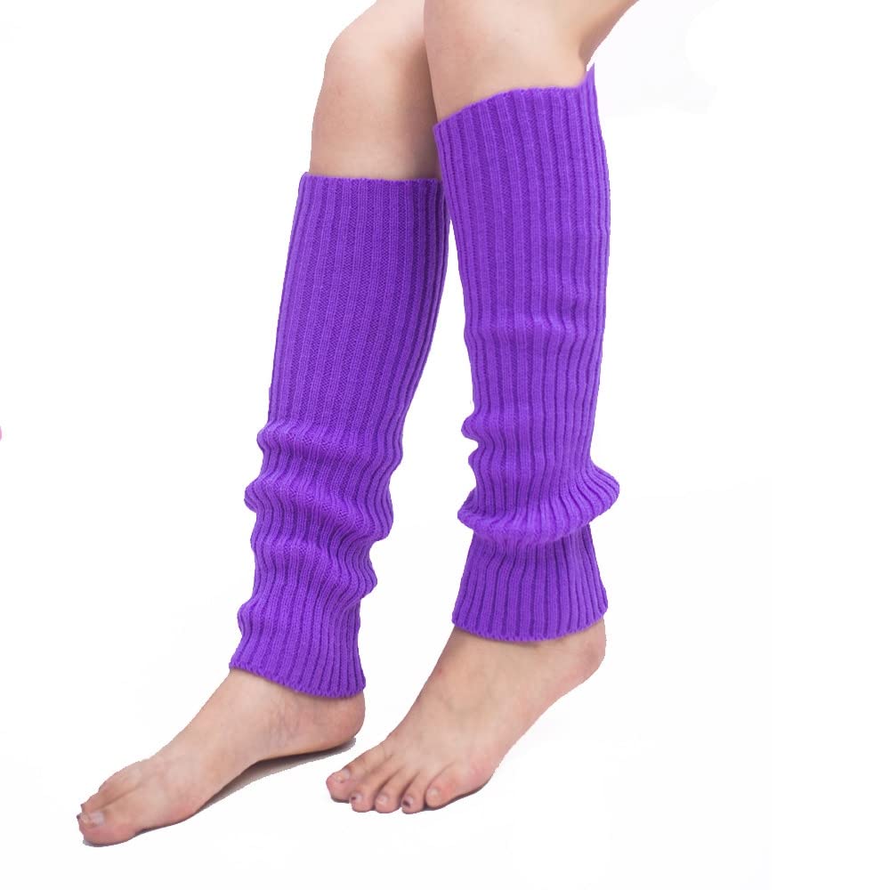 Jambières Lolita XQMMGO - Tricot Chaud Pour Femme/Fille - 40-60cm Haut - Noir/Blanc