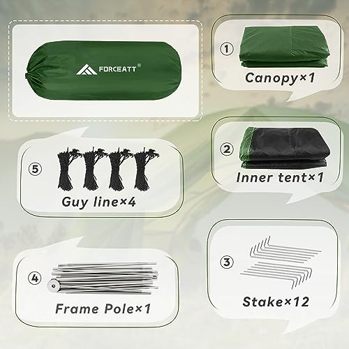 Forceatt 3P Lightweight Camping Tent