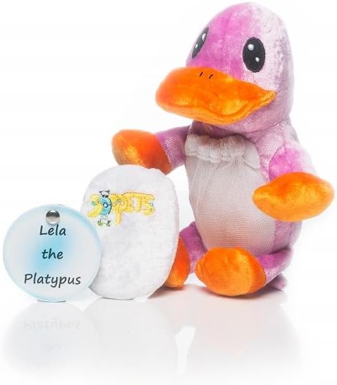 Soapets Lela The Platypus, Soap Sponge for Bath or Shower, for Babies Kids or Adults