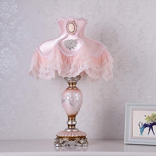Lovapo SMWXFDD007 Vintage Pink Table Lamp Victorian Style thumb #2