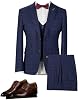 Men's Three-piece Business Casual Suit Professional Formal British Wedding DressM