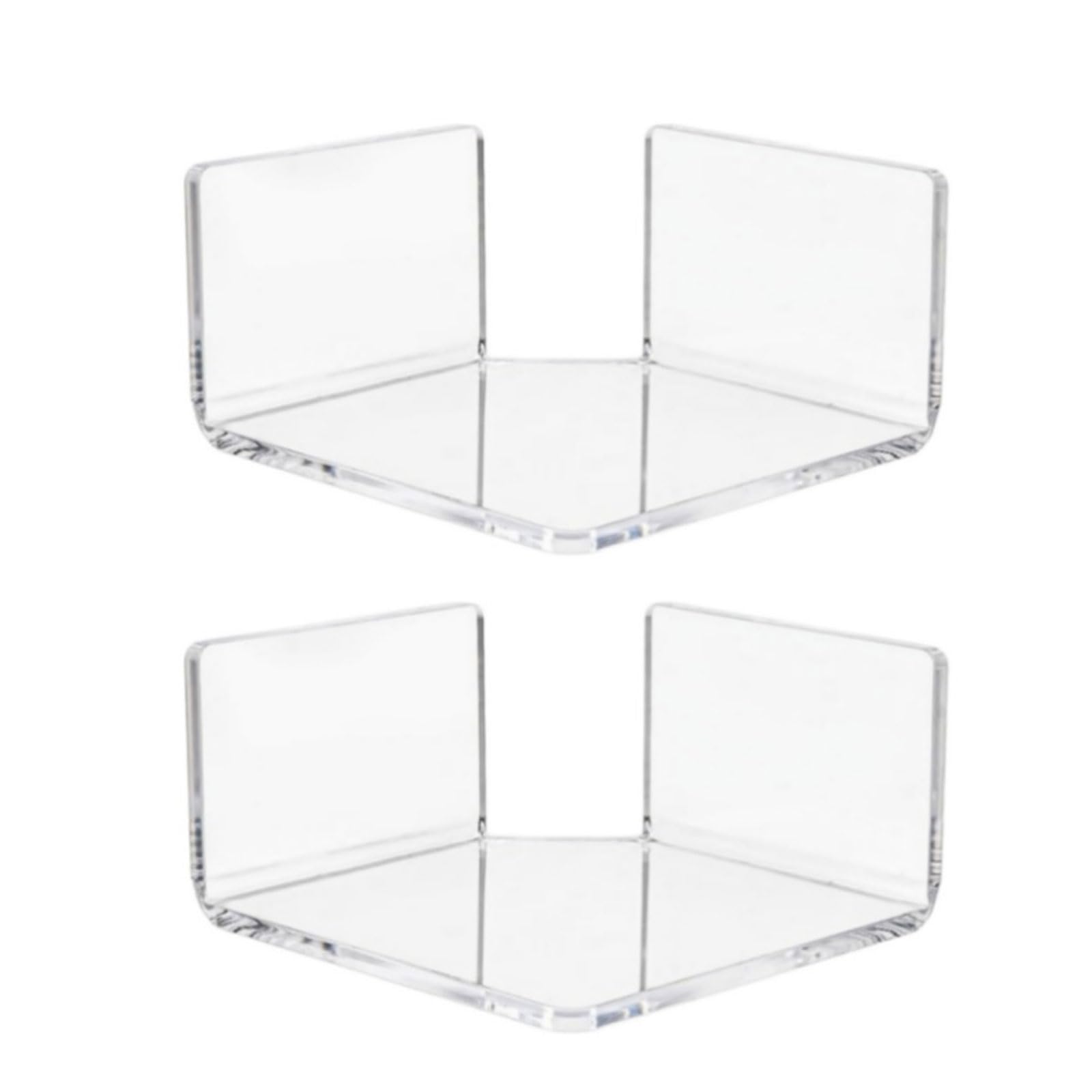 Tsophreniq Multicolor Floating Corner Shelf For Security Cameras Plant And Decorative Items Small Space Planner
