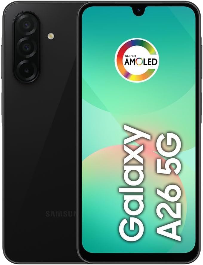 Image of Samsung A26 5G International Unlocked 8+256GB Black DualSIM 256GB-SD Bundle