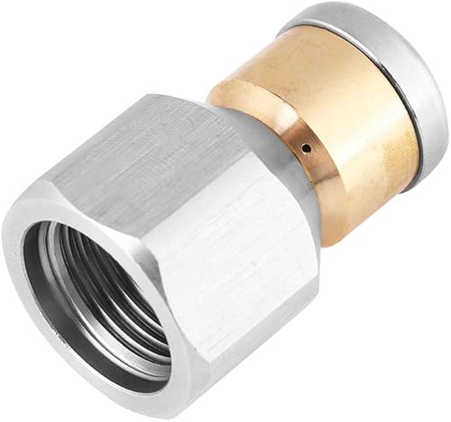 Miniatura 9 de SS304 - Boquilla de limpieza giratoria de drenaje de acero inoxidable con rosca hembra BSP de 38 pulgadas para lavadora a presión