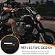 Motorrad Sturzbügeltasche, 4L Universell Wasserdichte TPU Motorradtasche Verdickte Anti-Rutsch Pads Sturzbügel Tasche Schnellverschluss Tasche Motorrad Seitentasche Gepäcktaschen Motorradreisen Bag