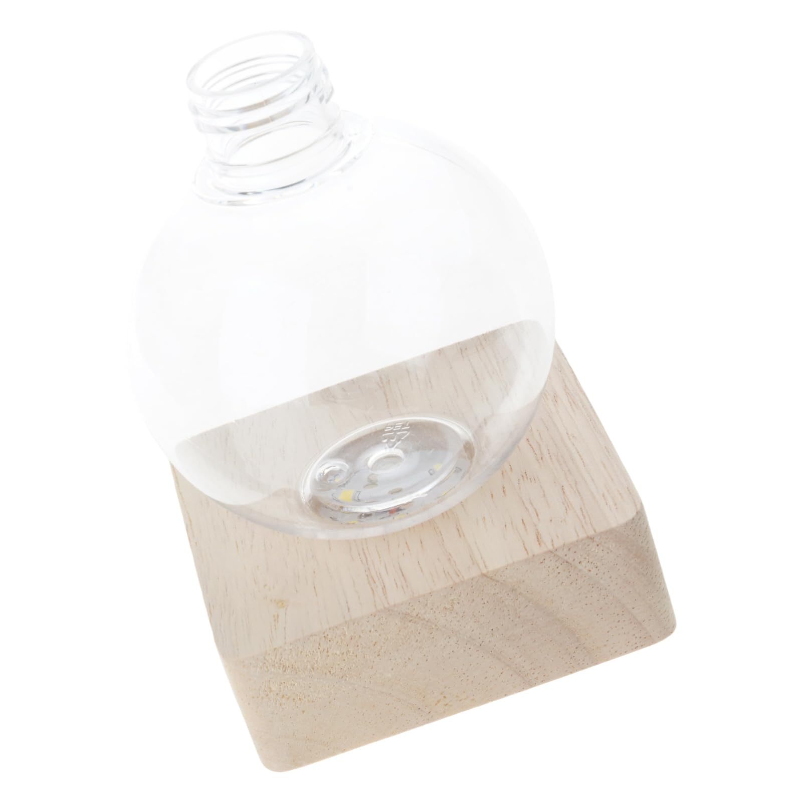 LED Illuminated Hydroponic Glass Vases for Observing Root Propagation and Creating Night Ambiances Hydroponic LED Vases