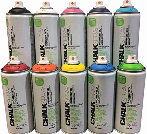 KLAMOTTEN STORE Kreidespray Sprühkreide Markierungsspray Chalk Paint wasserlöslich und abwaschbar - kräftig leuchtende, matte Farbtöne, hervorragende Deckkraft (gelb) KLAMOTTEN STORE Kreidespray Sprühkreide Markierungsspray Chalk Paint wasserlöslich und abwaschbar - kräftig leuchtende, matte Farbtöne, hervorragende Deckkraft (gelb)