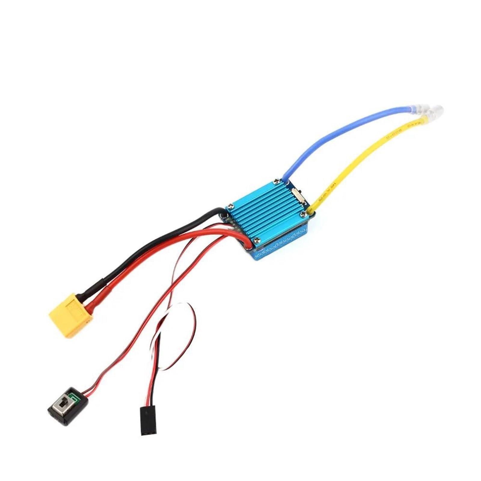 para 1/12 1 Uds Impermeable Cepillado ESC 160A 3S con 5V 1A BEC T-Plug RC Modelo De Coche Accesorio Vehículos Todoterreno Camiones Monstruo RC Controlador ESC