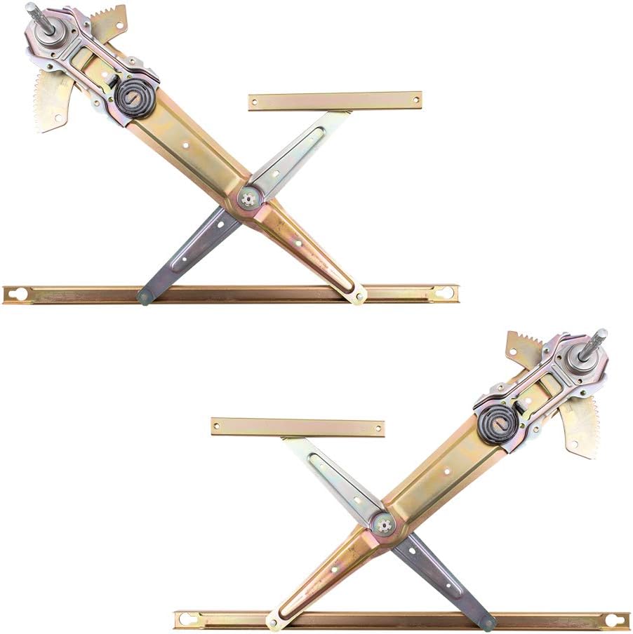 Brock Manual Window Regulator for 1993-1995 Civic Coupe/Hatchback Front 72250SR3003 Set HO1350133