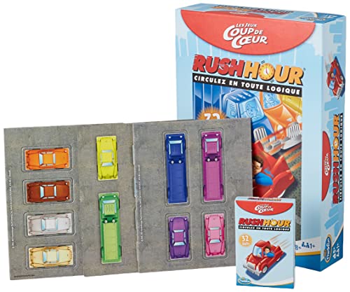 Ravensburger - Rush Hour - Jeu de logique - Thinkfun - Version Petit Prix - 1 Joueur et Plus - A partir de 8 Ans - Mixte - 76485 - Version française