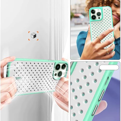 Image of amazon basics Basic Case for Apple iPhone 15 Pro (Silicone Green)