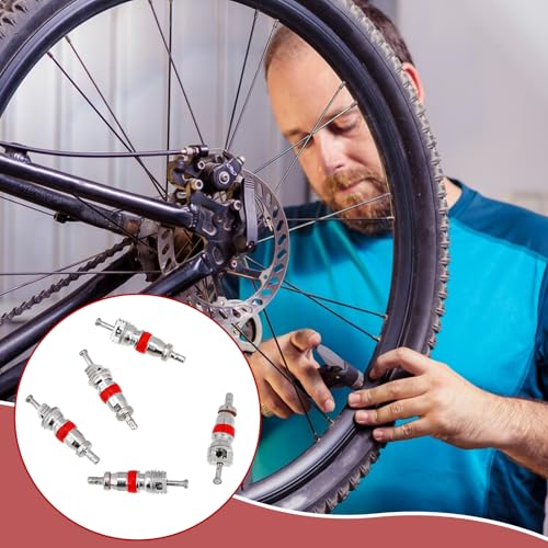 Image of 200pcs Valve Stem Cores Replacement Kit, Tire Valve Stems Standard Valve Core Universal Tire Valve Core Kit, Premium Tyre Tire Valve Cores for Most Models of Cars, Trucks, Motorcycles and Bicycles