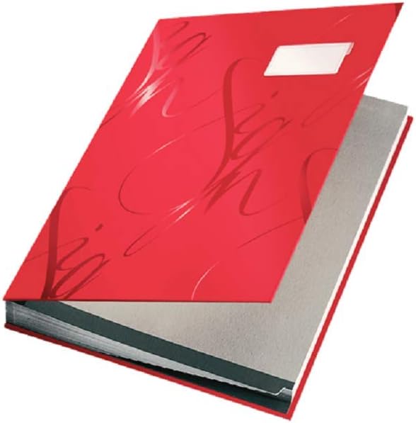 Leitz Design Signature Book with 18 Card Dividers, A4, Blue, 57450035