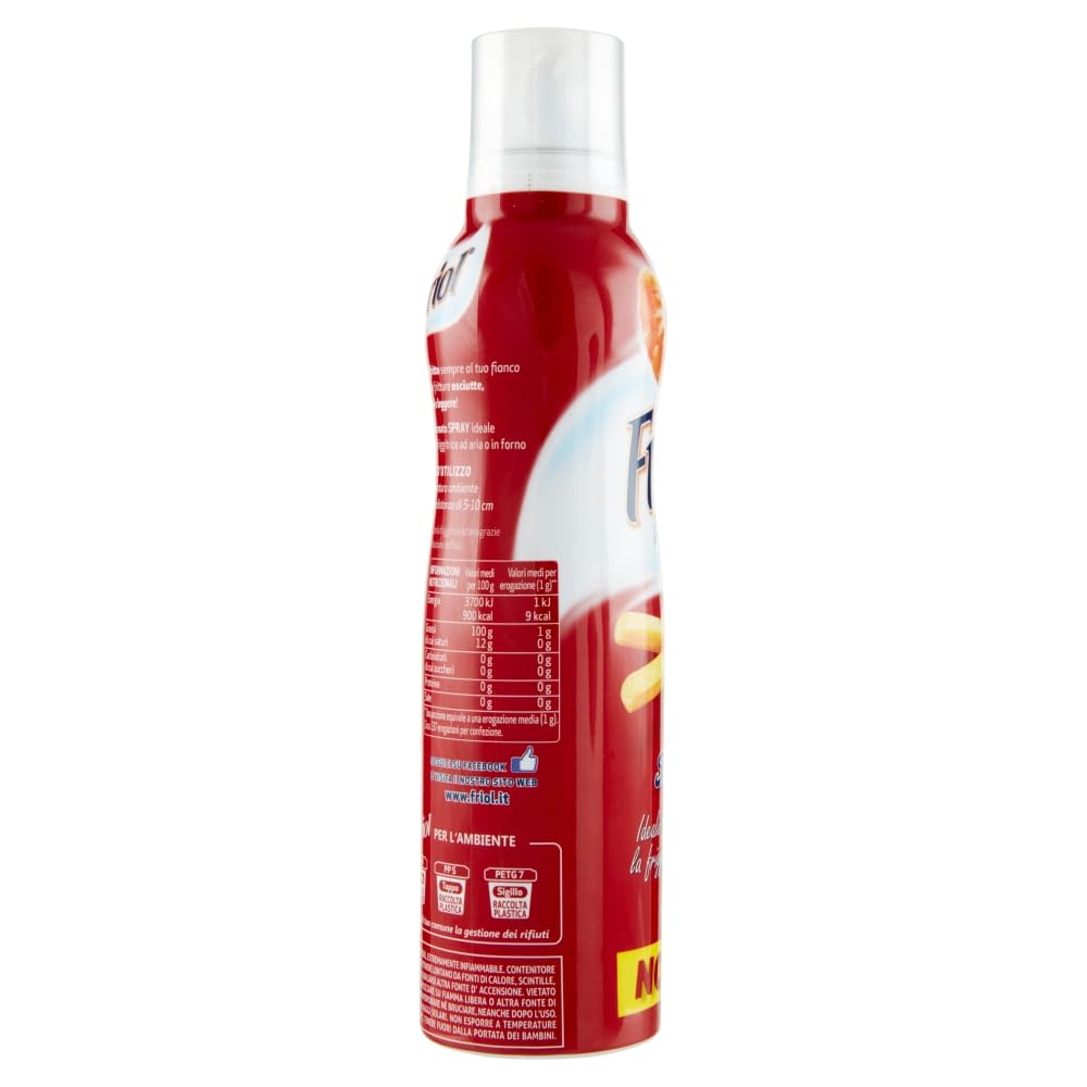 Italian Gourmet olio spray Sprühöl für Heißluftfritteuse Küche 12 x 150ml