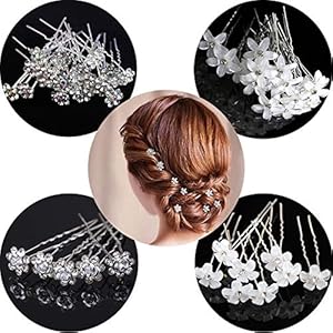 Insputol 20 szt. Diamentowe Szpilki do Włosów