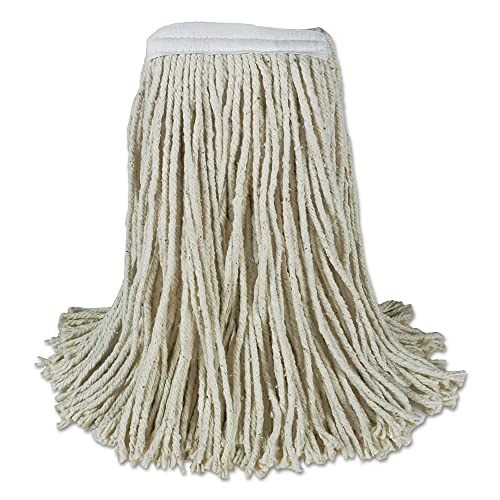 Boardwalk BWKCM20024 24 Oz. Cut-End Banded Cotton Mop Heads cover