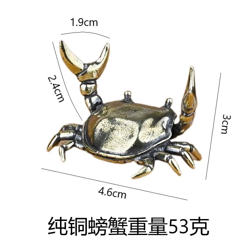 Amazon | ミニ 文鎮 鋳鉄文鎮 筆置き 真鍮 ザリガニ アンティーク純銅