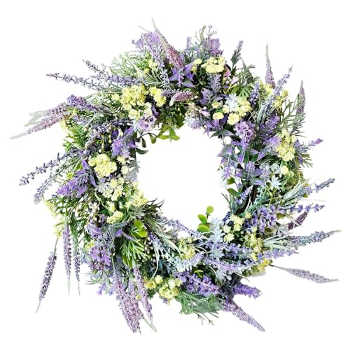 フラワーリース ラベンダーリース 造花 1個 La.Rose Fleur 山形県 高畠町 tk06ayt140031 フラワー アレンジメント ふるさと納税