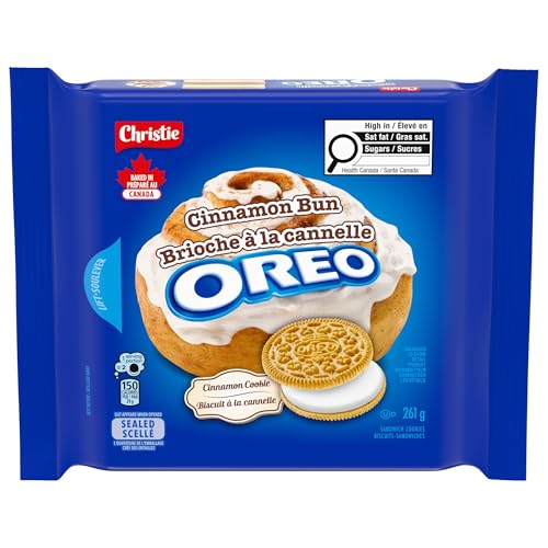 Cinnamon Bun Oreo Sandwich Cookies 261g