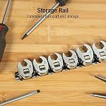Sunex 9710M 3/8-Inch Drive Metric Crowfoot Flare Nut Wrench Set, Size-10 - Size 19, 10-Piece
