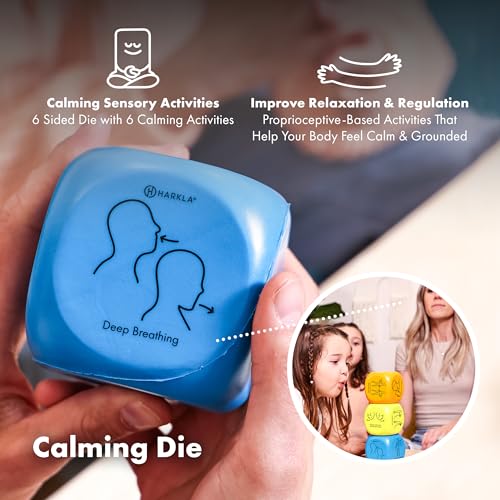 Harkla Sensory Activity Dice – Fun and Effective Brain Breaks for Kids and Adults | Helps with Focus, Calm and Energy | Self Regulation for Kids | Occupational Therapist Approved - Image 5