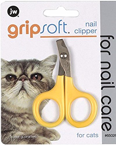 JW Pet Grip Soft Cat Nail Clipper [Set of 2]
