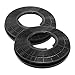 Produktbild CIARRA CBCF005 Aktivkohlefilter x 1er (2 Stück) Dunstabzugshaubenfilter Kohlefilter Filter Dunstabzugshaube Einbau Lüfterbaustein 52cm breit CBCS5913A CBCB5913A CBCS5913D