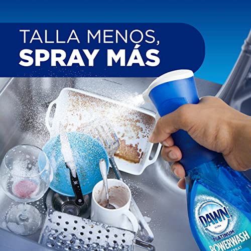 Image of Dawn Platinum Powerwash Dish Spray, Dish Soap, Fresh Scent, 96 Fl Oz, Pack of 6