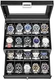 Our #5 Pick is the ADTL 3-Layer Watch Box Organizer