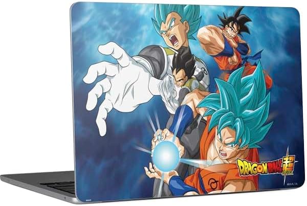 Skinit Decal Laptop Skin Compatible with MacBook Air 13in M4 (2025) - Officially Licensed Dragon Ball Super Goku Vegeta Super Ball Design
