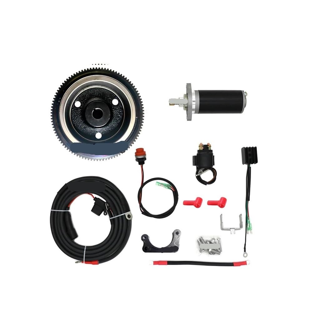 Kit démarrage électrique hors-bord 4 temps 9.9 CV pour un lancement sans effort