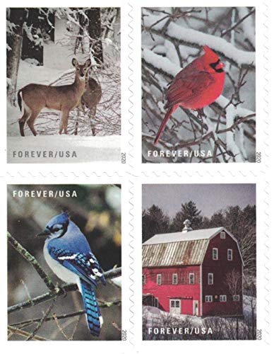 USPS Winter Scenes Stamps - Image 8
