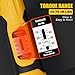 TAGVIT Torque Screwdriver, 10-70 in-lbs Torque Wrench Screwdriver Set, 1/4” Drive Inch Pound Torque Screwdriver with 20 S2 Bits and Case for Tools, Bike Repairing and Mounting