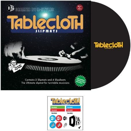 Dr. Suzuki: D-Styles' Table Cloth Slipmats, Version 3 Pair
