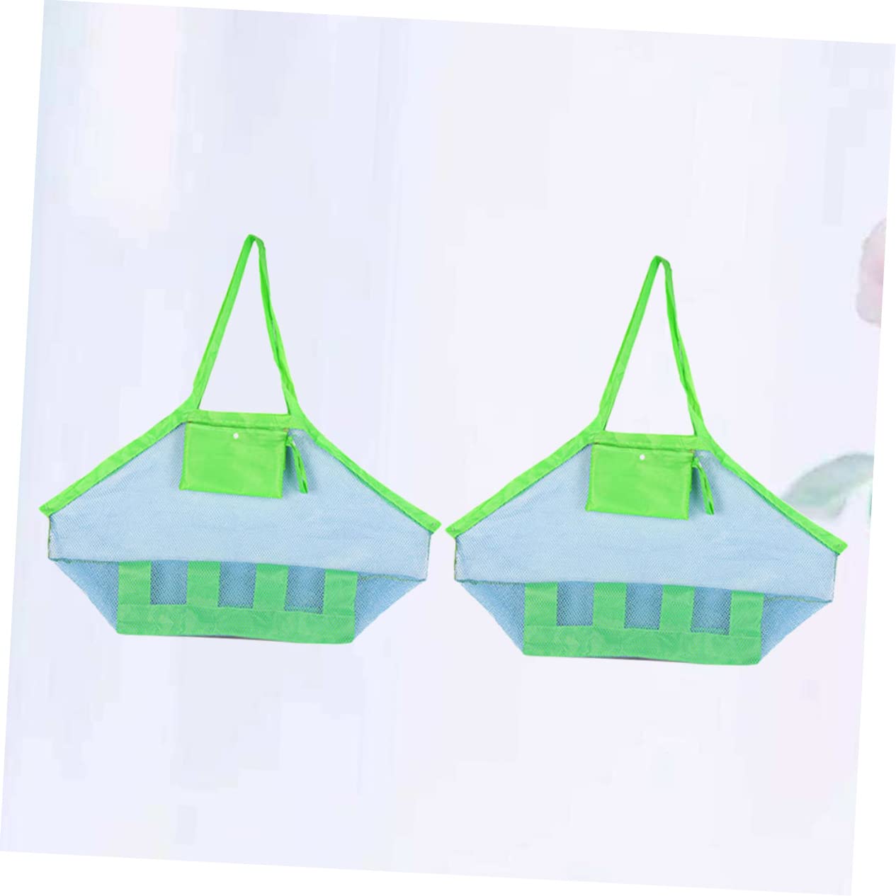 UPKOCH Bolsa De Mano De Malla De 6 Piezas Bolsa De Juguetes para Arena Juguetes para Exteriores Mochila De Malla para Playa Bolso De Mano para Playa Bolso De Playa para