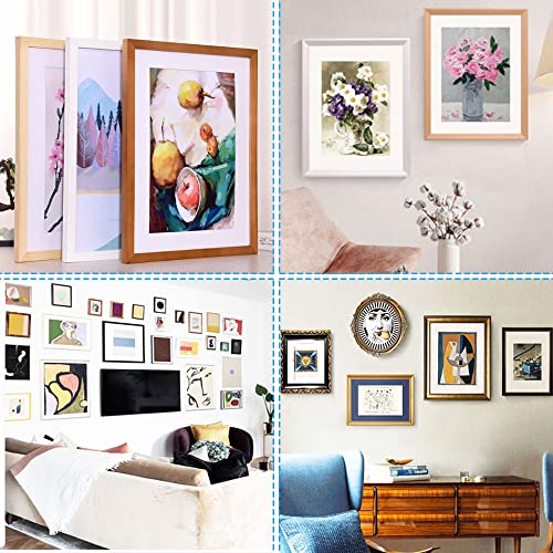 STCRERAG 10 Stück Passepartout Deko Bilderrahmen Passepartout Bilderrahmen Rechteck Passepartout Weiß Kunst A3 Passepartout Rahmen Premium Passepartout für Bilder, Poster, Kunstdrucken, Fotos