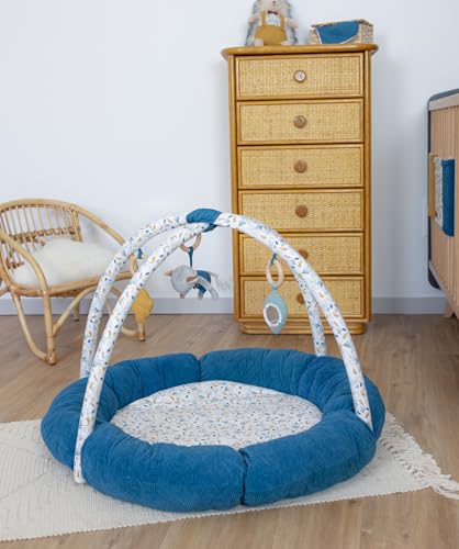 Tapis d'activités DOMIVA Au fil de l'eau ø 90 cm pour l'éveil de bébé