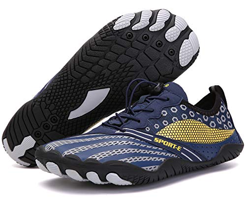 Sixspace Unisex Barfußschuhe Traillaufschuhe Schnell Trocknend Wassersportschuhe Gr. 35-47 - Image 3
