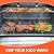 QuliMetal Stainless Steel Grill Warming Rack, 17" Flavorizer Bars and Grill Heat Deflectors for Weber Genesis II E-410, E-435 Series Gas Grills