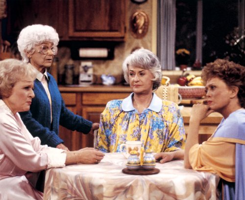 Innerwallz 8X10 Poster Print Glossy Golden Girls Kitchen Table cover